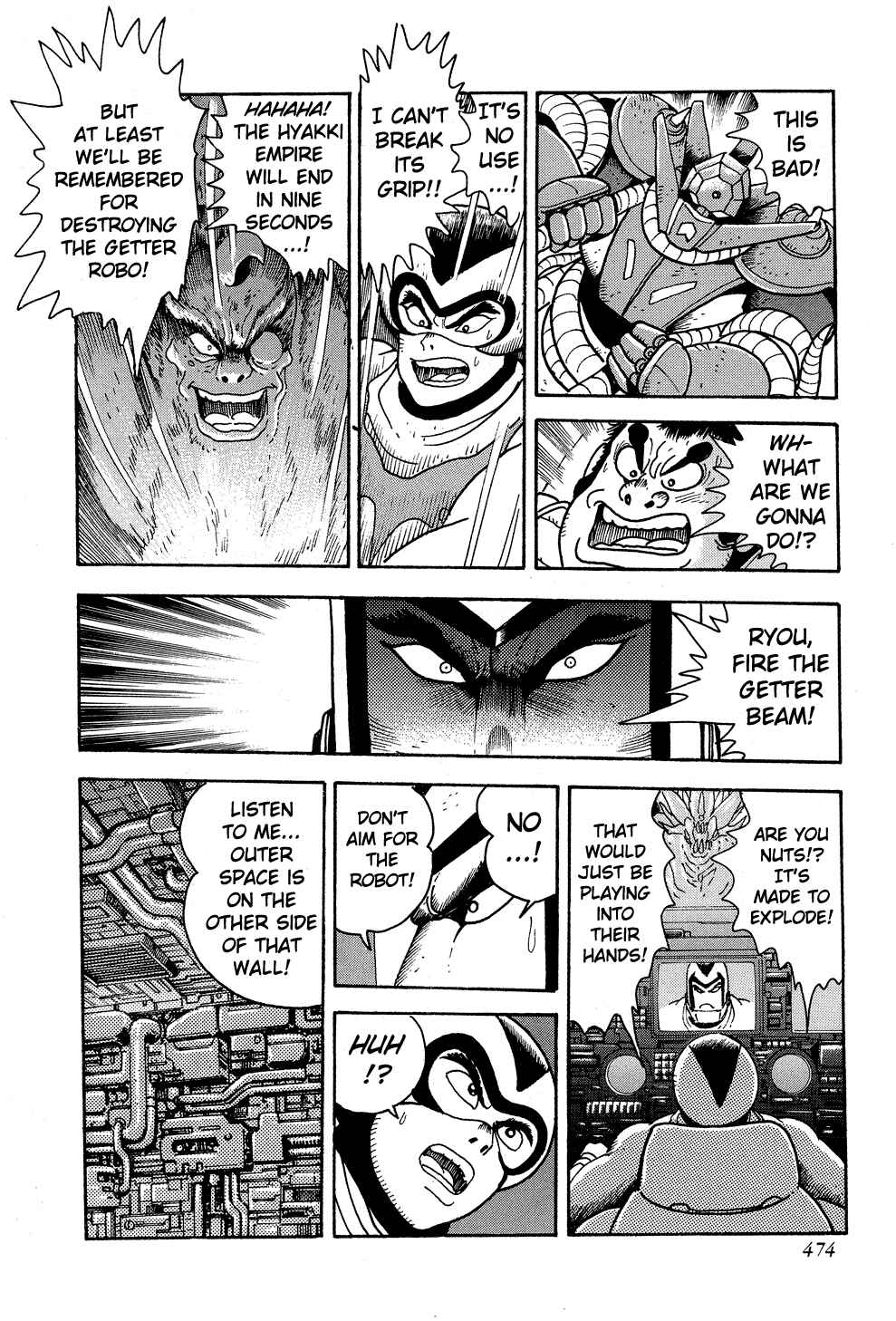 Page 176 Chapter 5 Getter Robo G