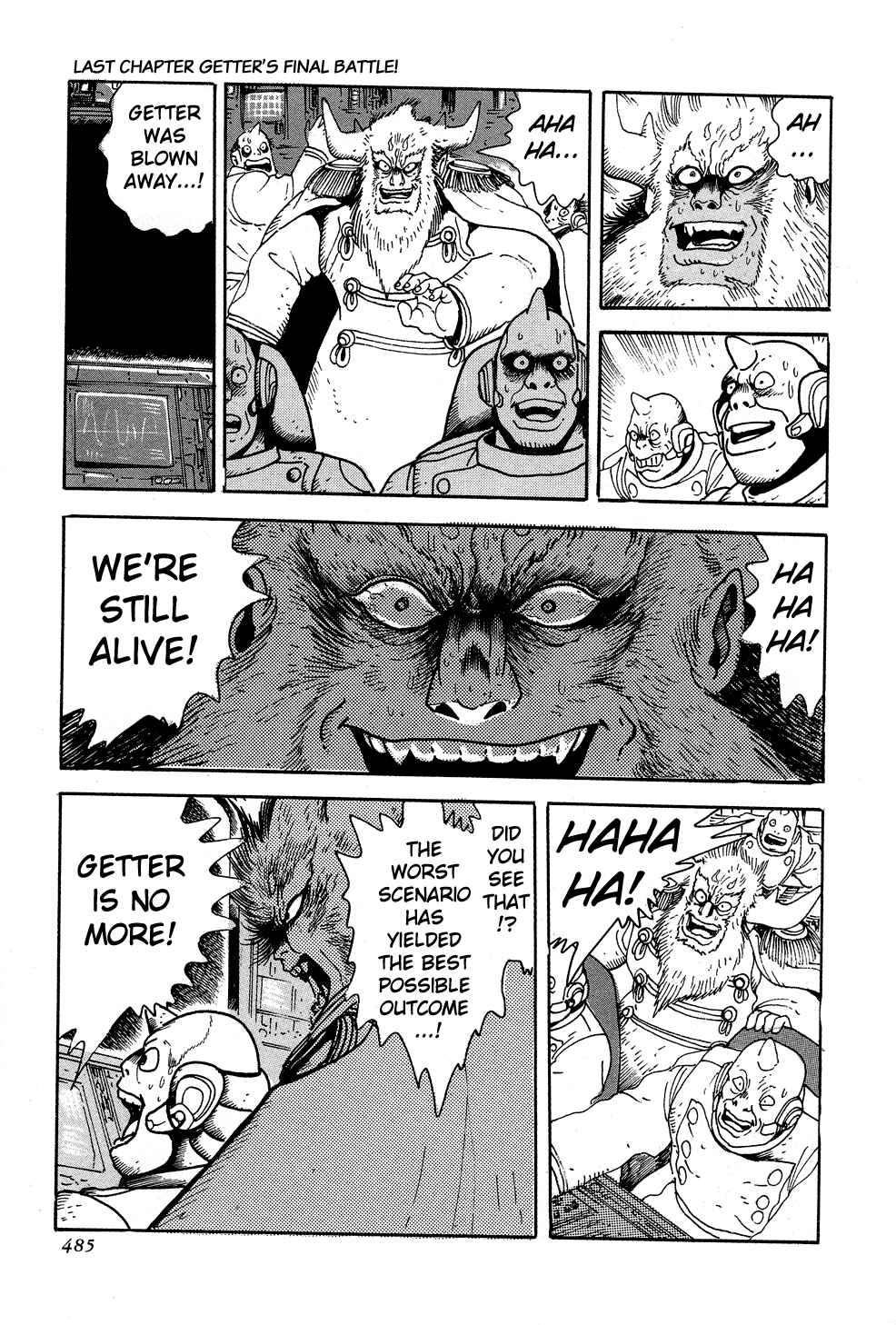 Page 187 Chapter 5 Getter Robo G