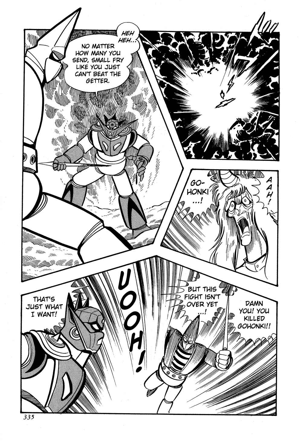 Page 44 Chapter 5 Getter Robo G