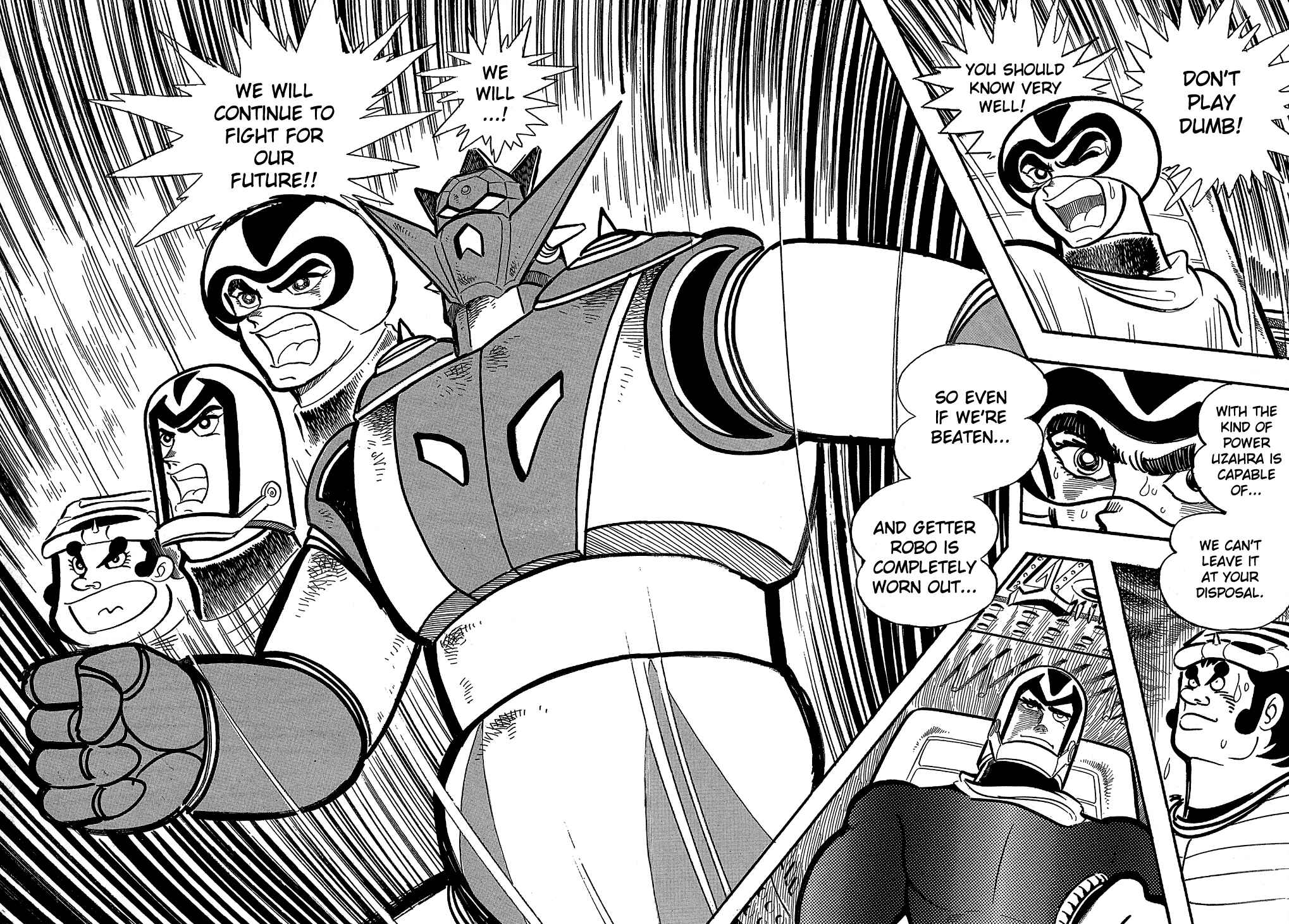 Page 62 Chapter 5 Getter Robo G