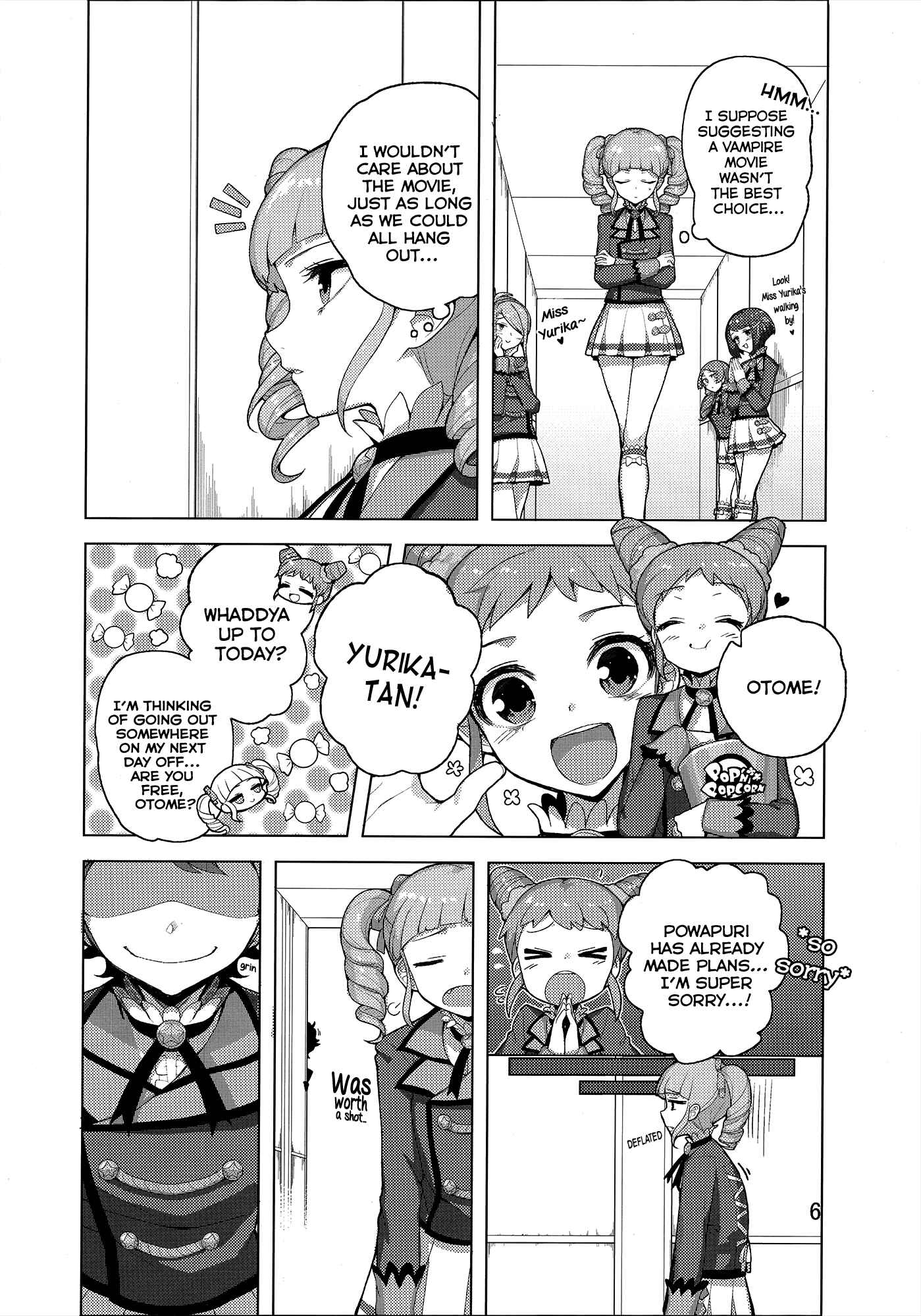 Page 6 Chapter Unknown_fc6b Aikatsu! - Donkan de, wagamama na. (Douijinshi)