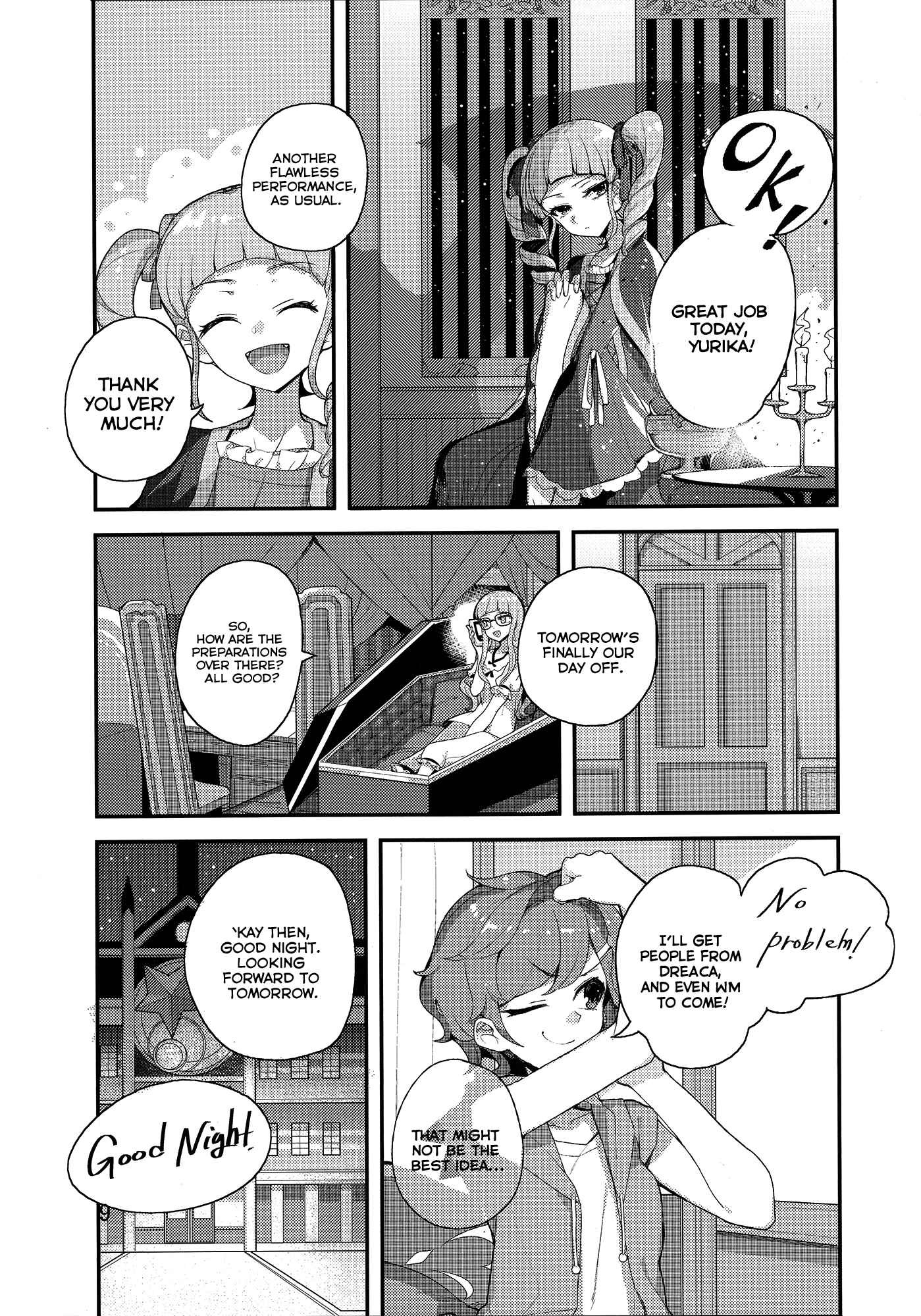 Page 9 Chapter Unknown_fc6b Aikatsu! - Donkan de, wagamama na. (Douijinshi)