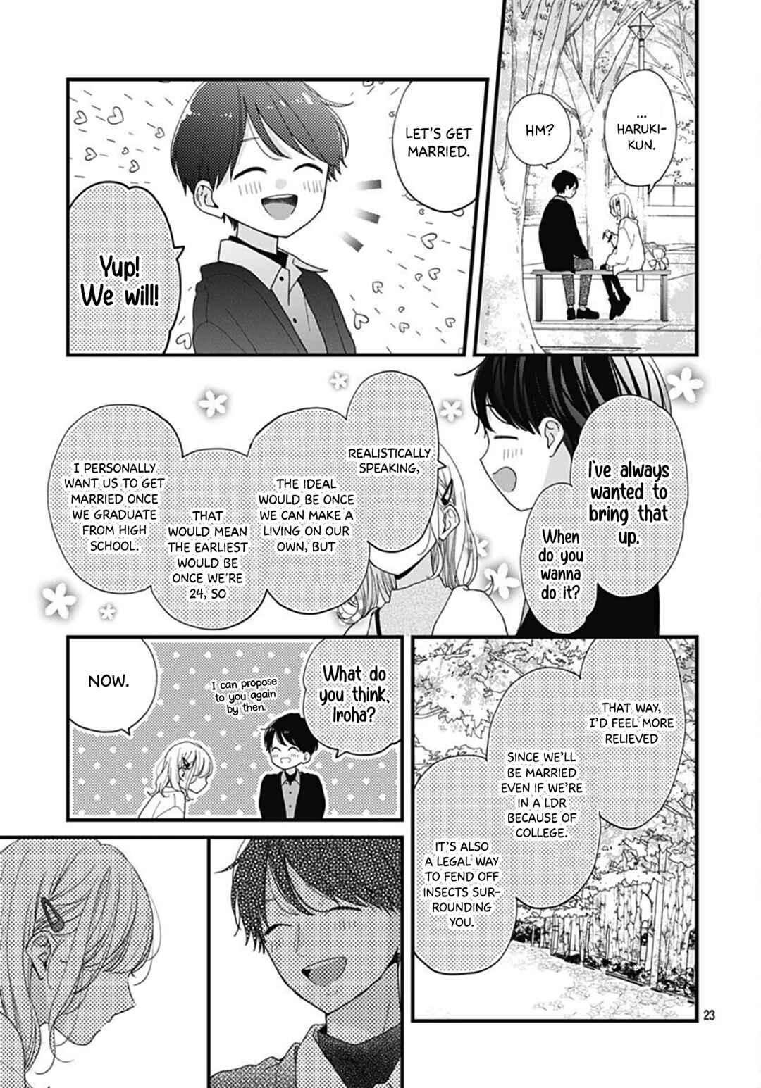 Page 25 Chapter 76 Miniamaru Kareshi
