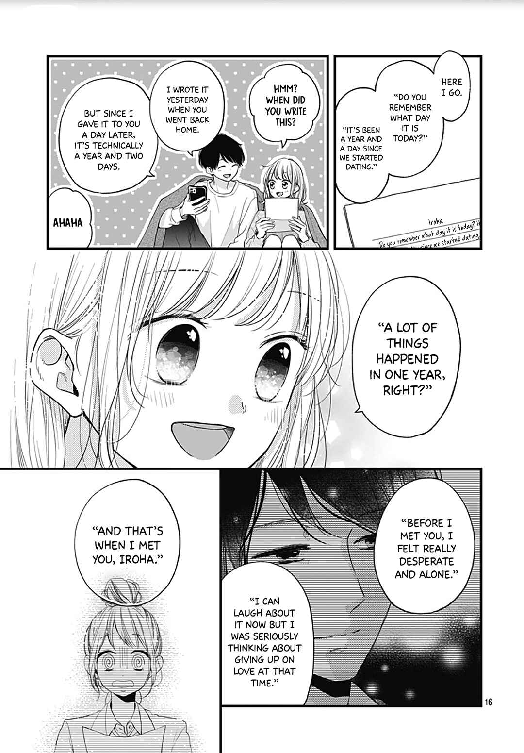 Page 18 Chapter 50 Miniamaru Kareshi