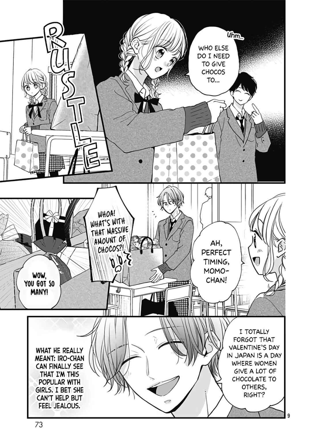 Page 11 Chapter 40 Miniamaru Kareshi