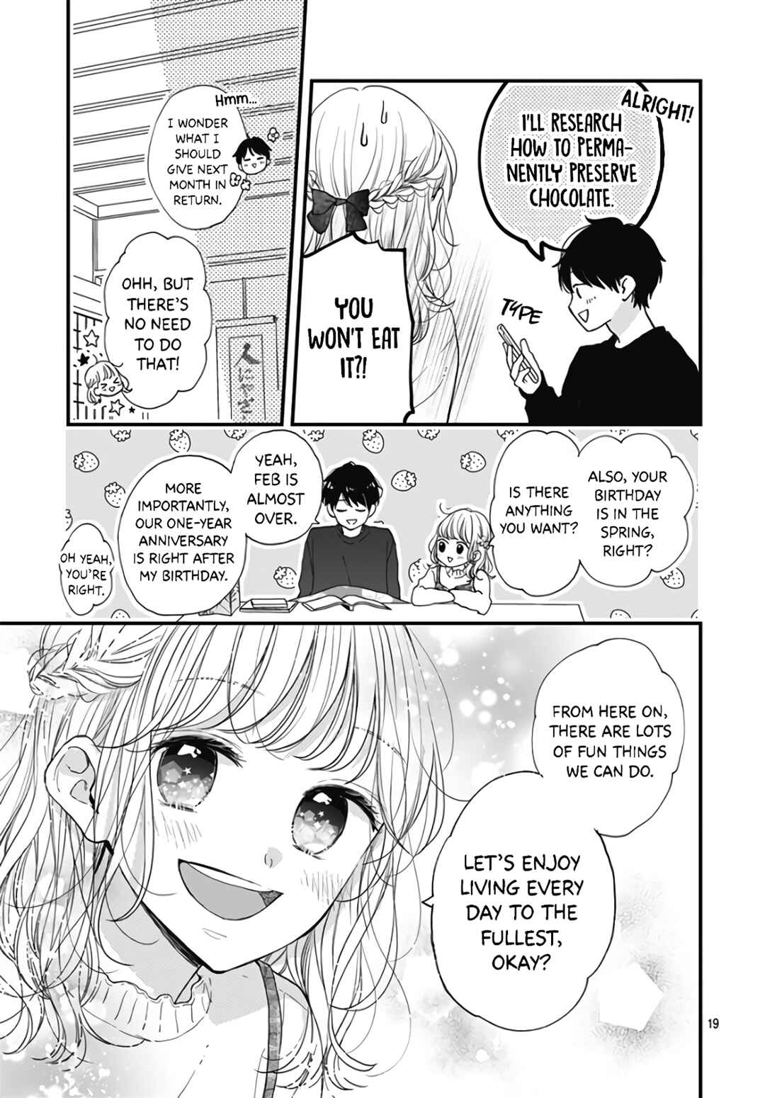 Page 21 Chapter 40 Miniamaru Kareshi