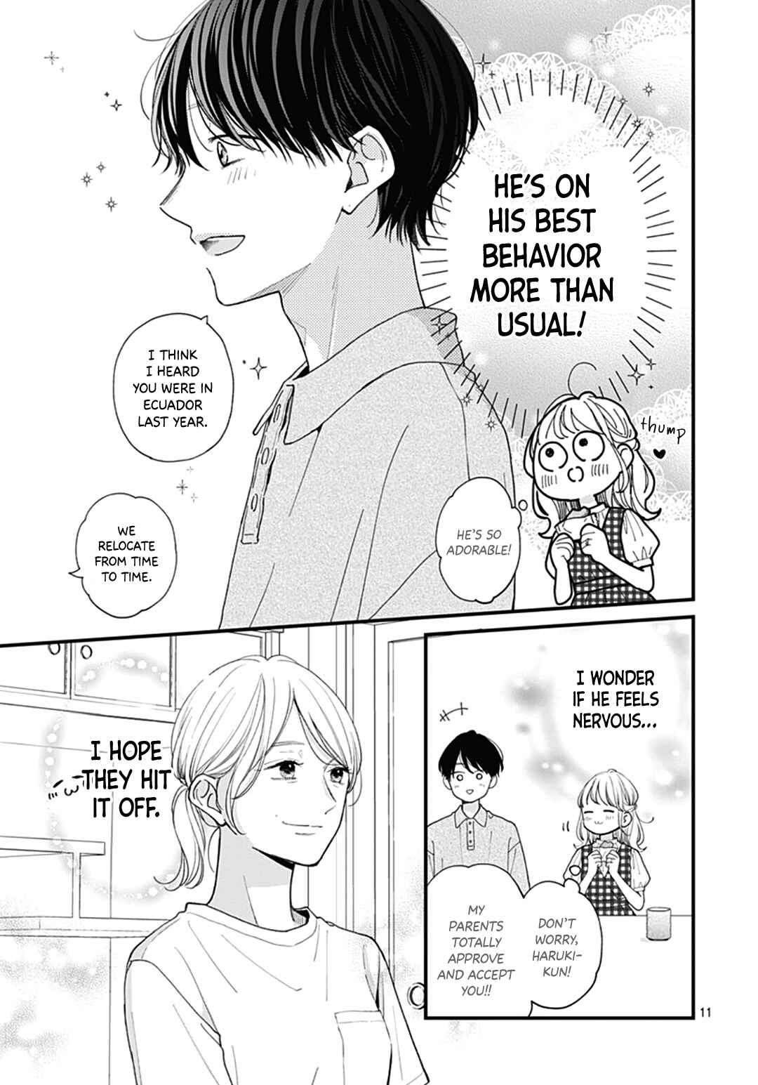 Page 13 Chapter 75 Miniamaru Kareshi