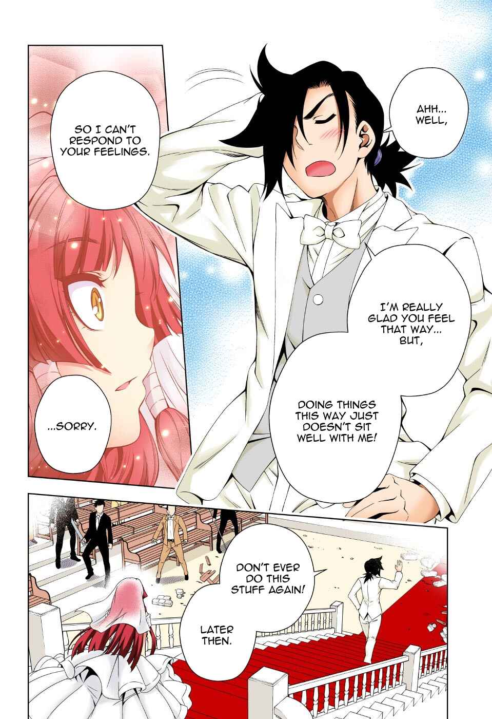 Page 14 Chapter 64 Yuragi-sou no Yuuna-san (Official Colored)