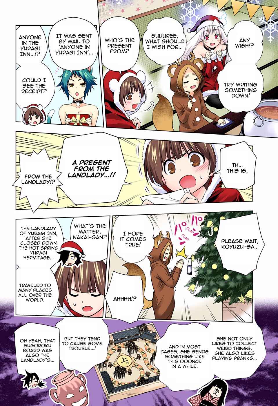 Page 12 Chapter 55 Yuragi-sou no Yuuna-san (Official Colored)