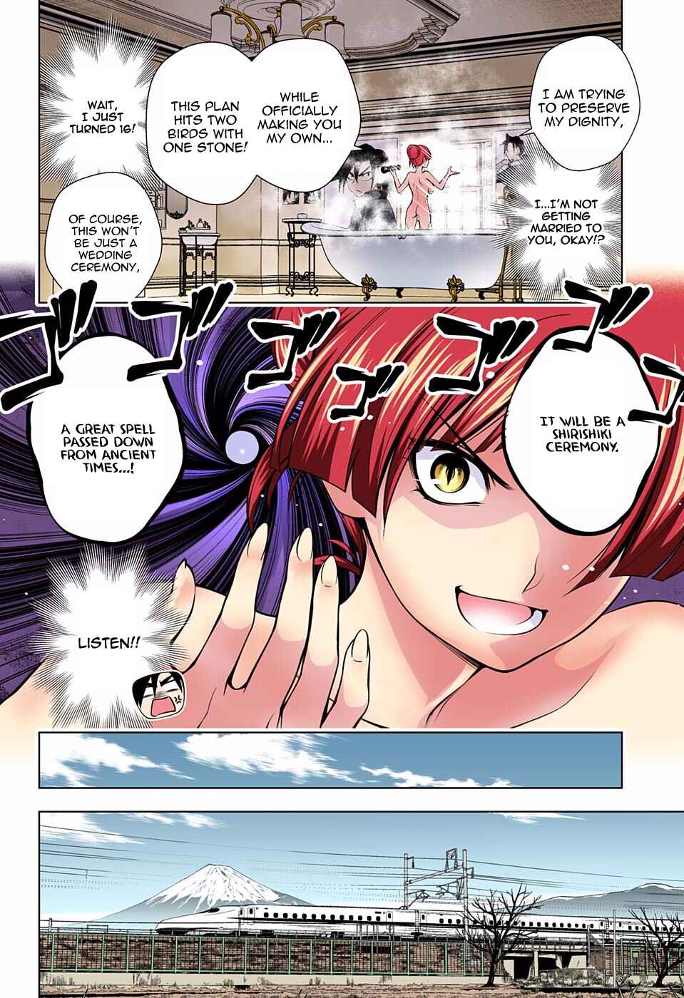 Page 6 Chapter 60 Yuragi-sou no Yuuna-san (Official Colored)