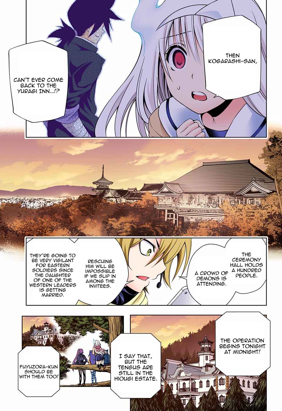 Page 9 Chapter 60 Yuragi-sou no Yuuna-san (Official Colored)