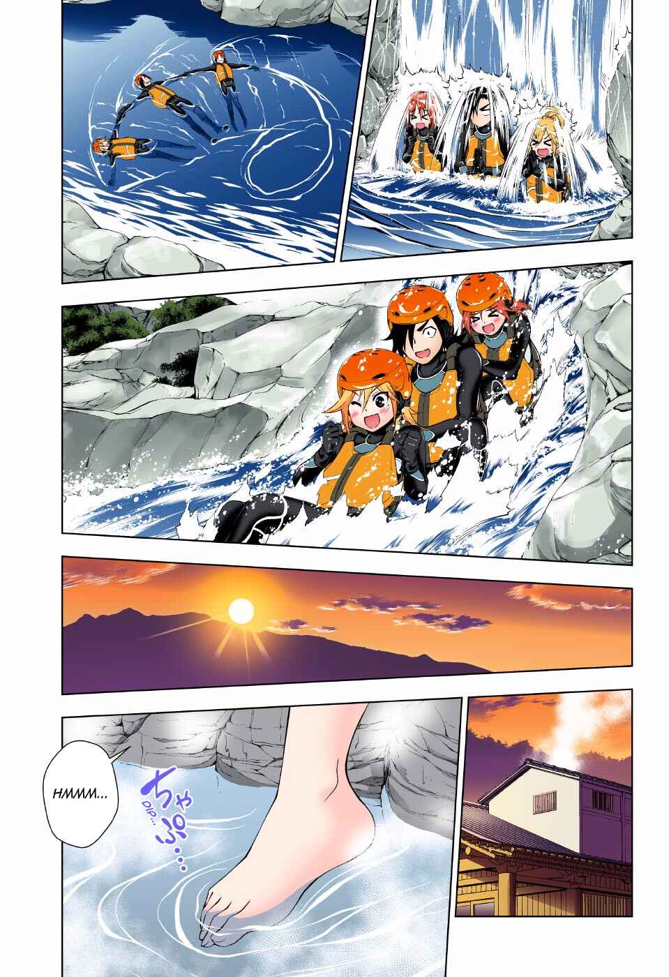 Page 15 Chapter 91 Yuragi-sou no Yuuna-san (Official Colored)