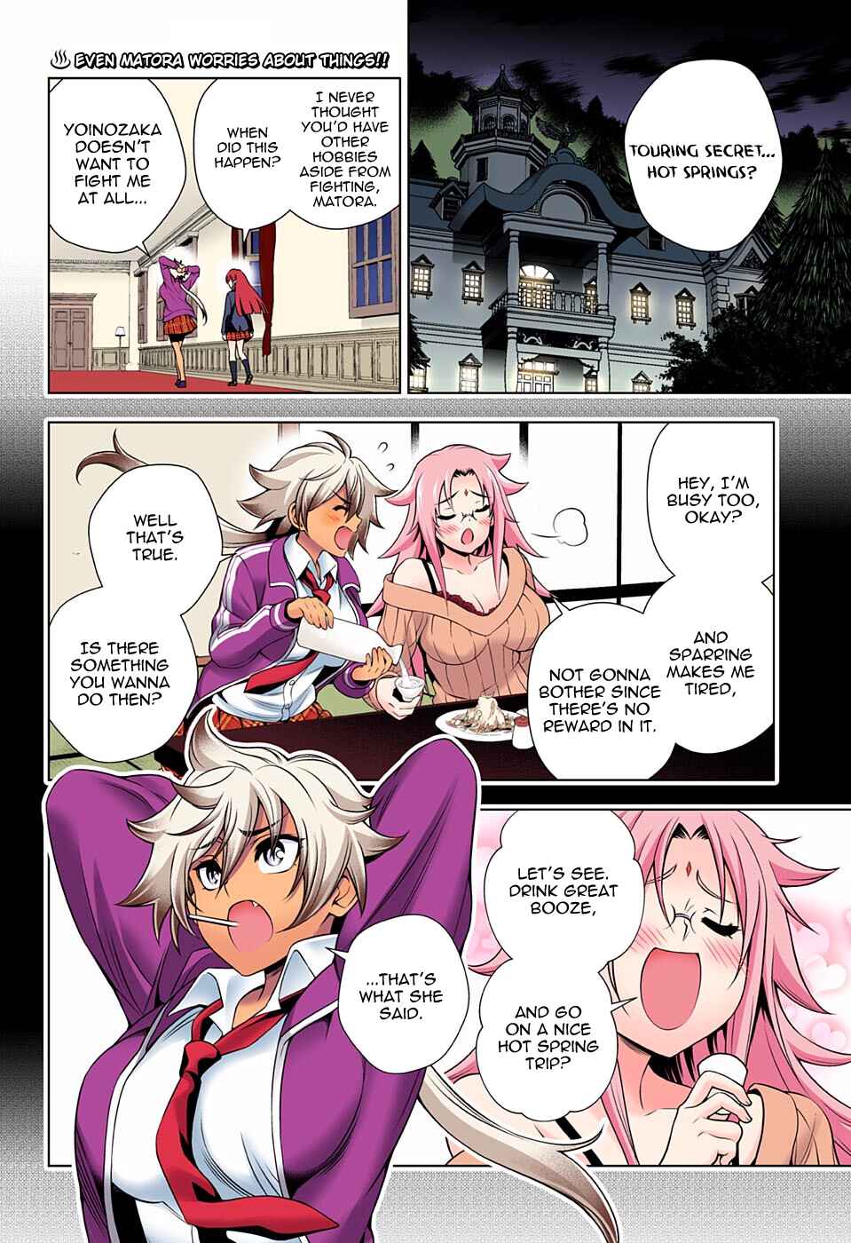 Page 2 Chapter 86 Yuragi-sou no Yuuna-san (Official Colored)
