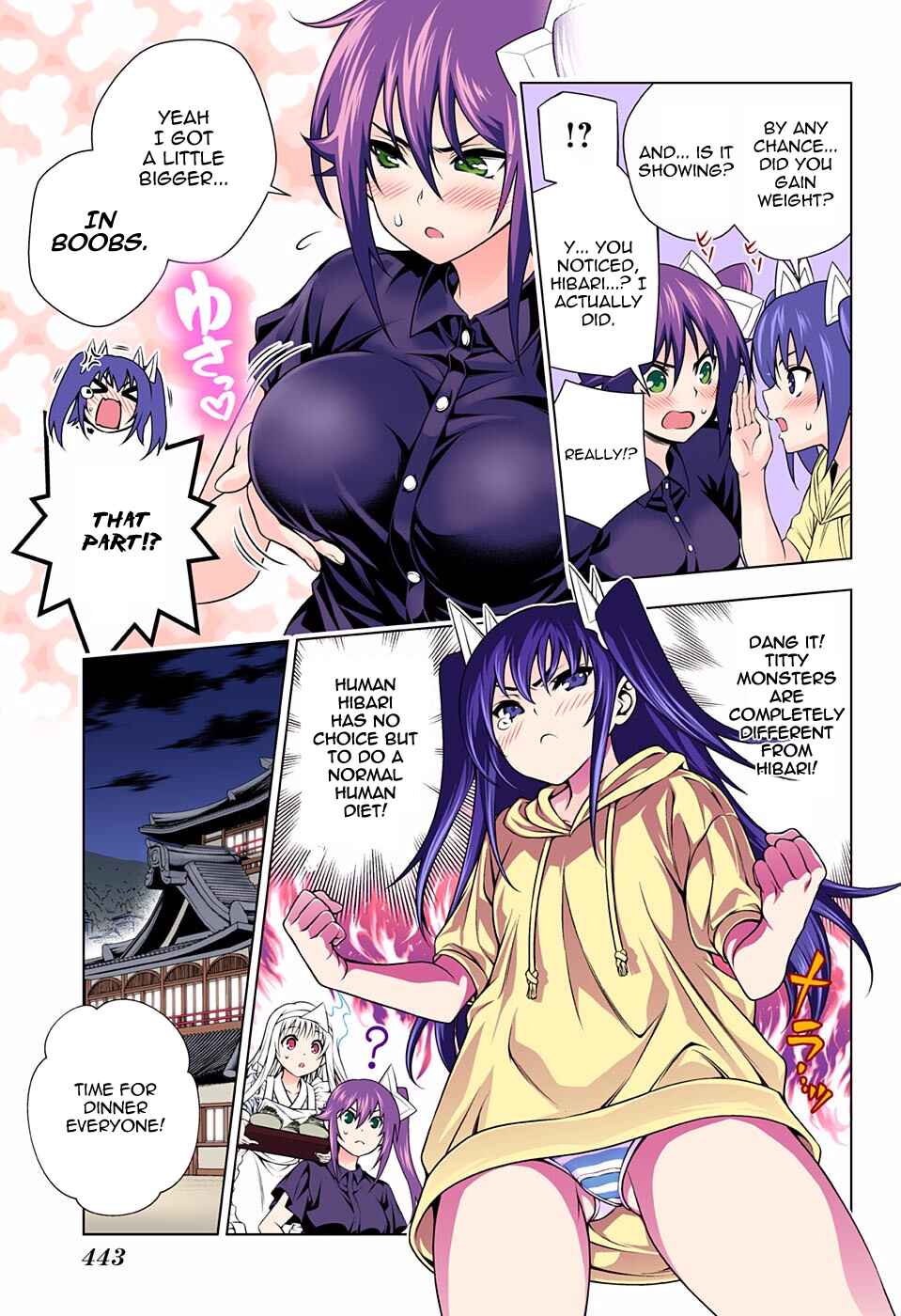 Page 9 Chapter 117 Yuragi-sou no Yuuna-san (Official Colored)