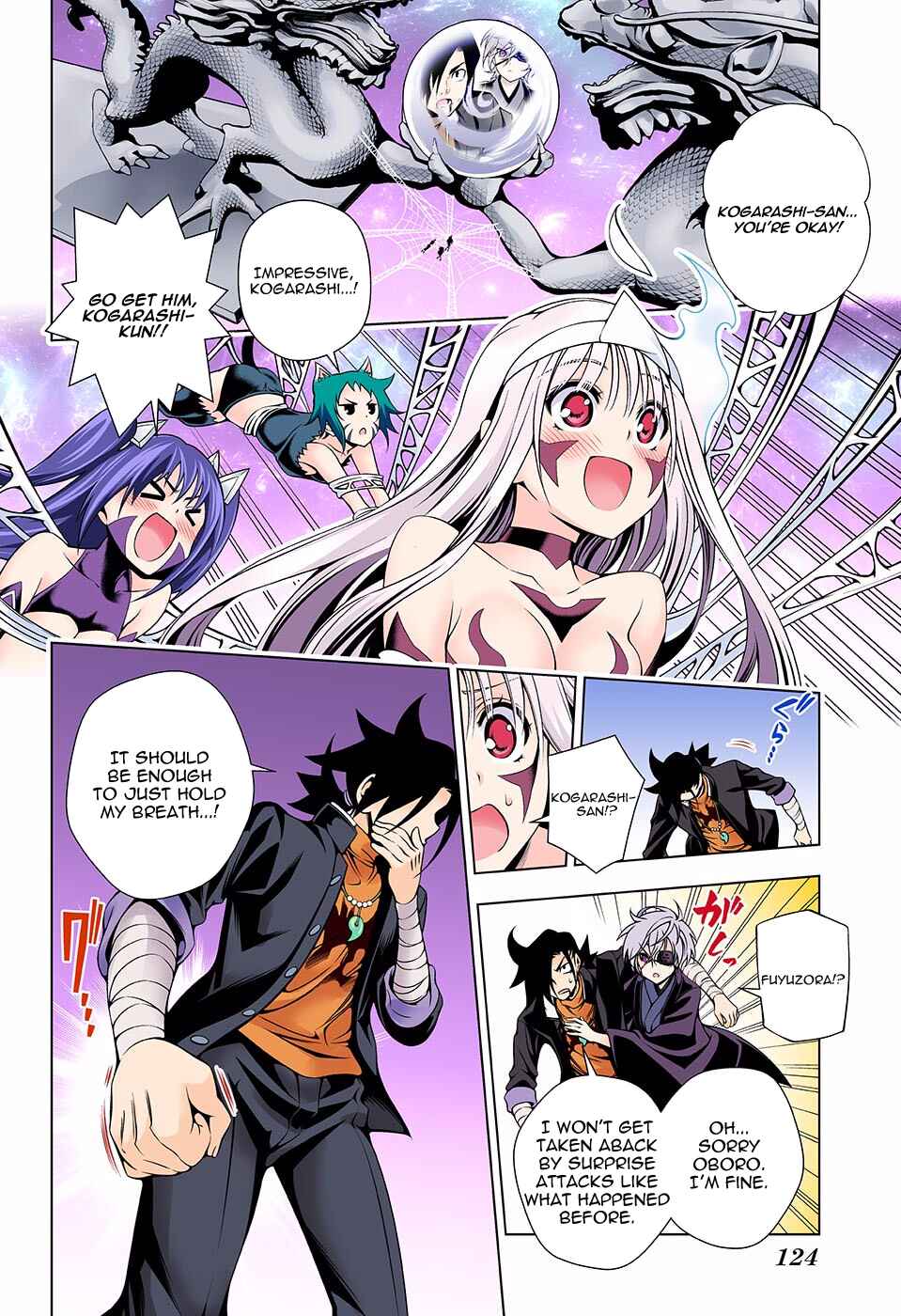 Page 3 Chapter 98 Yuragi-sou no Yuuna-san (Official Colored)