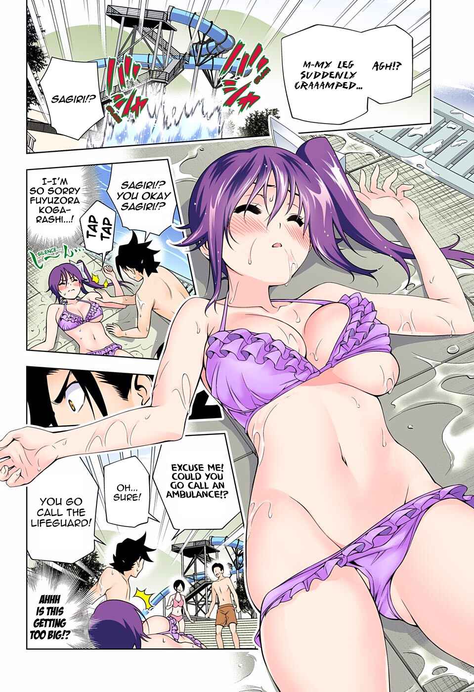 Page 14 Chapter 94 Yuragi-sou no Yuuna-san (Official Colored)