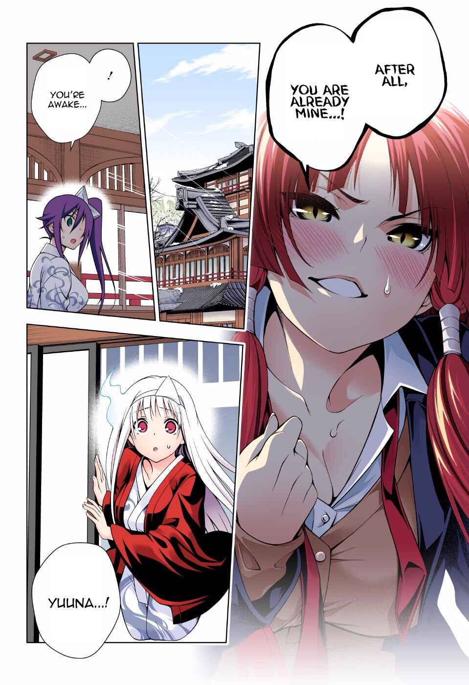 Page 15 Chapter 59 Yuragi-sou no Yuuna-san (Official Colored)