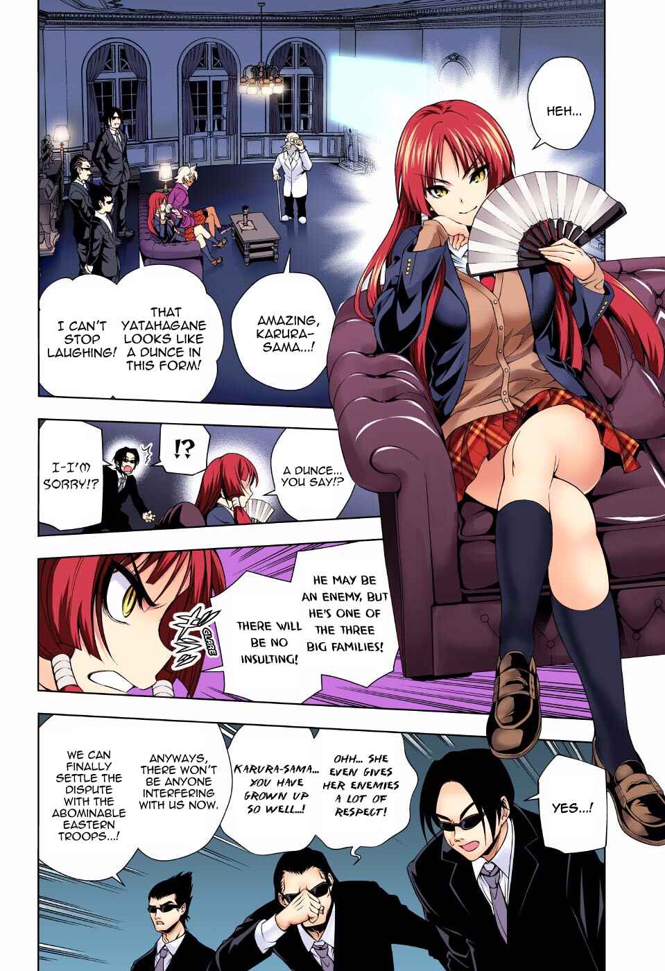 Page 6 Chapter 59 Yuragi-sou no Yuuna-san (Official Colored)