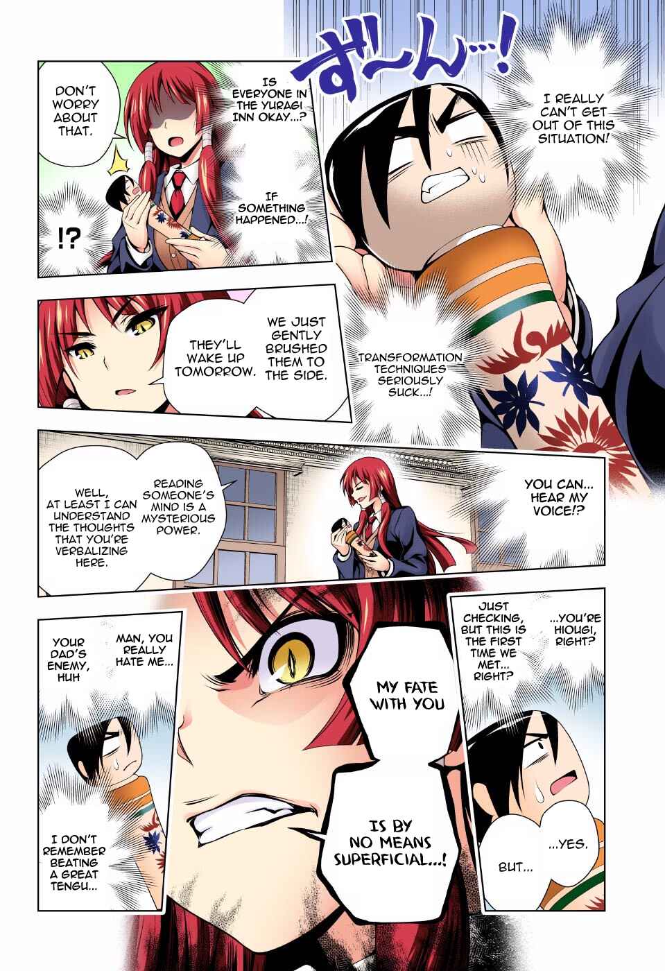 Page 8 Chapter 59 Yuragi-sou no Yuuna-san (Official Colored)
