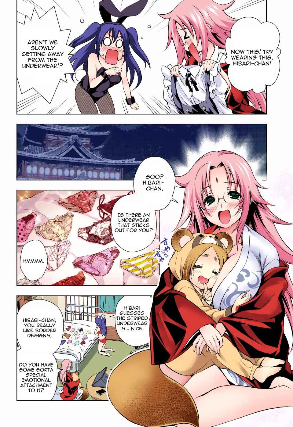 Page 14 Chapter 48 Yuragi-sou no Yuuna-san (Official Colored)
