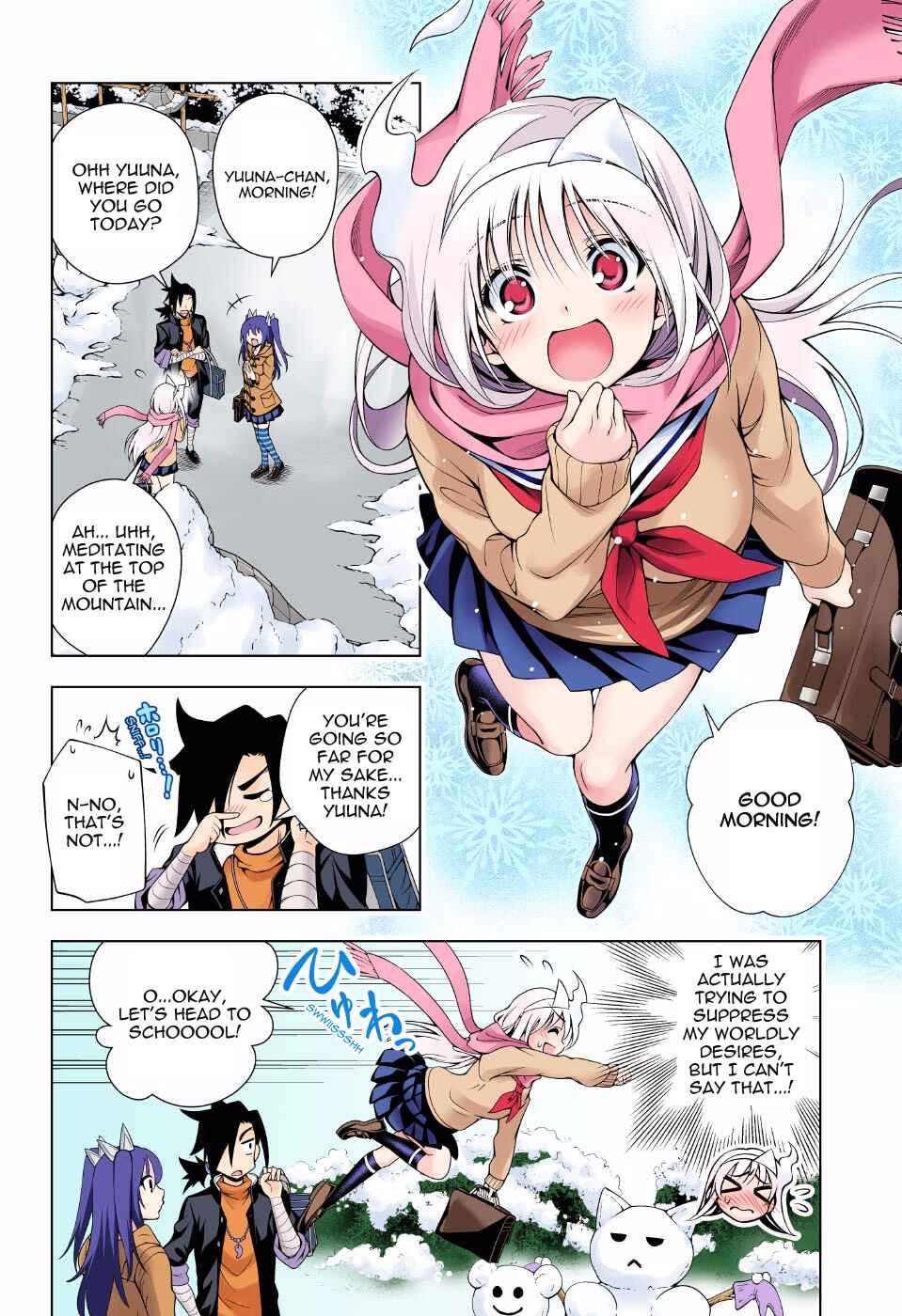Page 4 Chapter 48 Yuragi-sou no Yuuna-san (Official Colored)