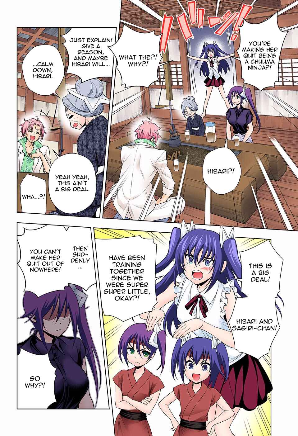 Page 8 Chapter 135 Yuragi-sou no Yuuna-san (Official Colored)