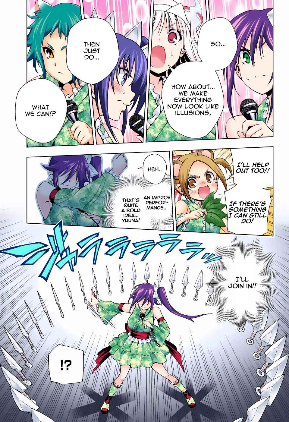 Page 9 Chapter 89 Yuragi-sou no Yuuna-san (Official Colored)