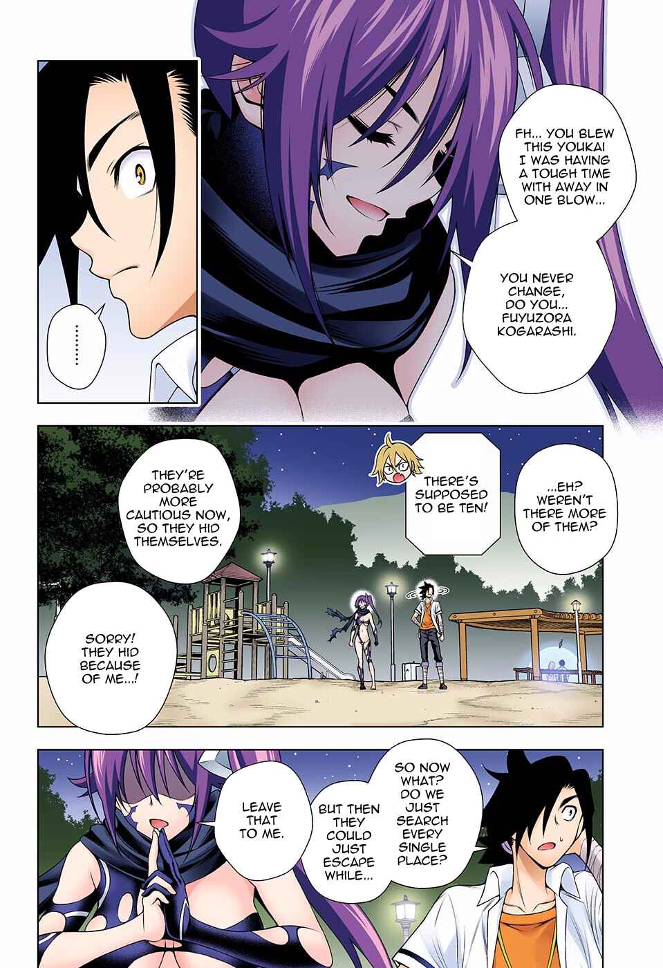 Page 11 Chapter 133 Yuragi-sou no Yuuna-san (Official Colored)