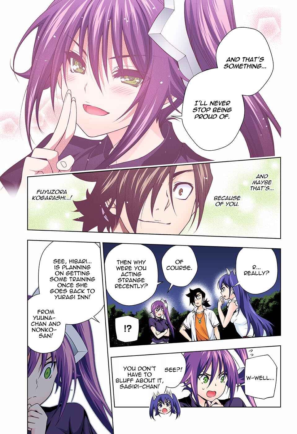Page 16 Chapter 133 Yuragi-sou no Yuuna-san (Official Colored)