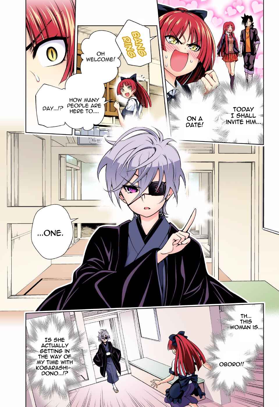 Page 3 Chapter 83 Yuragi-sou no Yuuna-san (Official Colored)