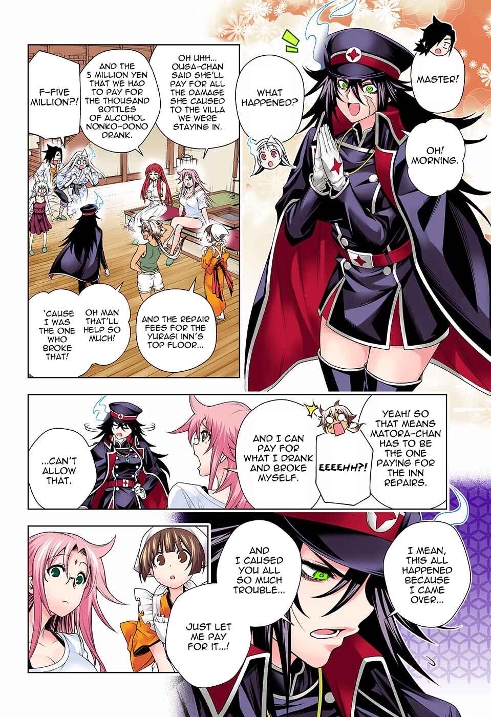 Page 14 Chapter 128 Yuragi-sou no Yuuna-san (Official Colored)