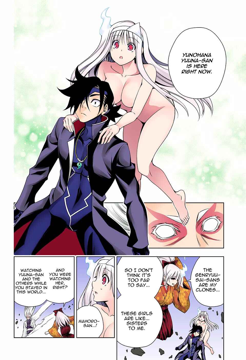 Page 8 Chapter 128 Yuragi-sou no Yuuna-san (Official Colored)