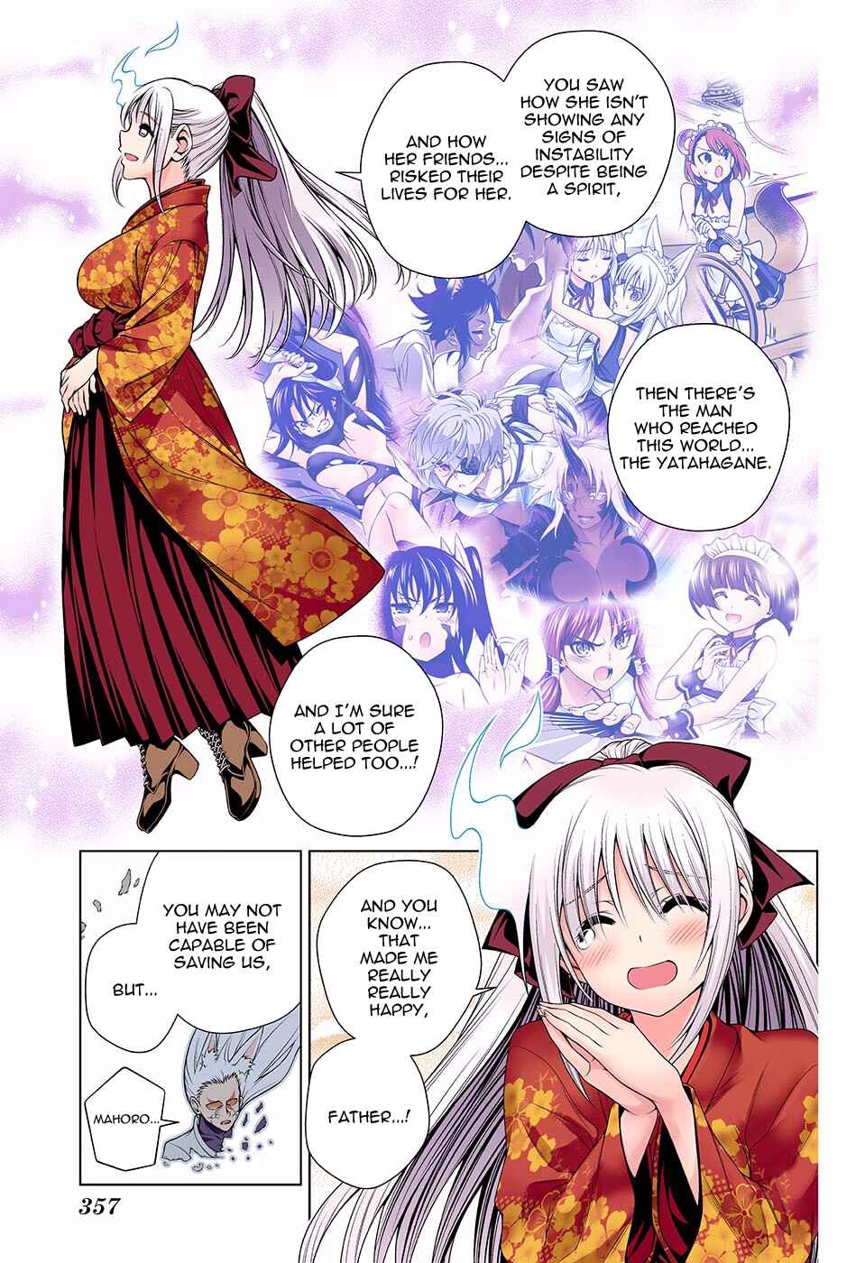 Page 9 Chapter 128 Yuragi-sou no Yuuna-san (Official Colored)