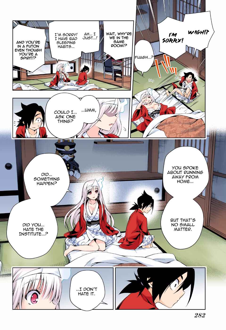 Page 16 Chapter 72 Yuragi-sou no Yuuna-san (Official Colored)