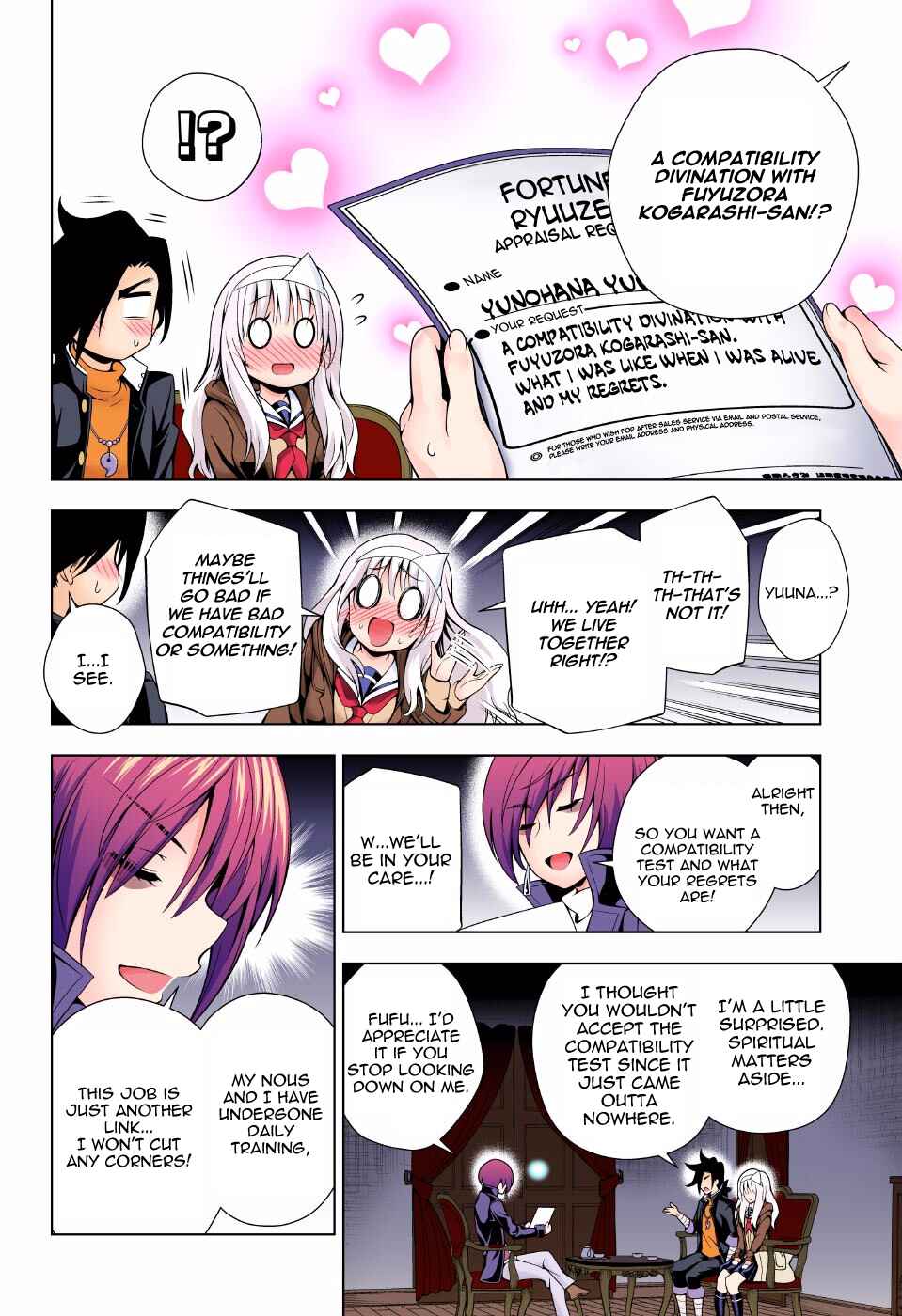 Page 6 Chapter 53 Yuragi-sou no Yuuna-san (Official Colored)