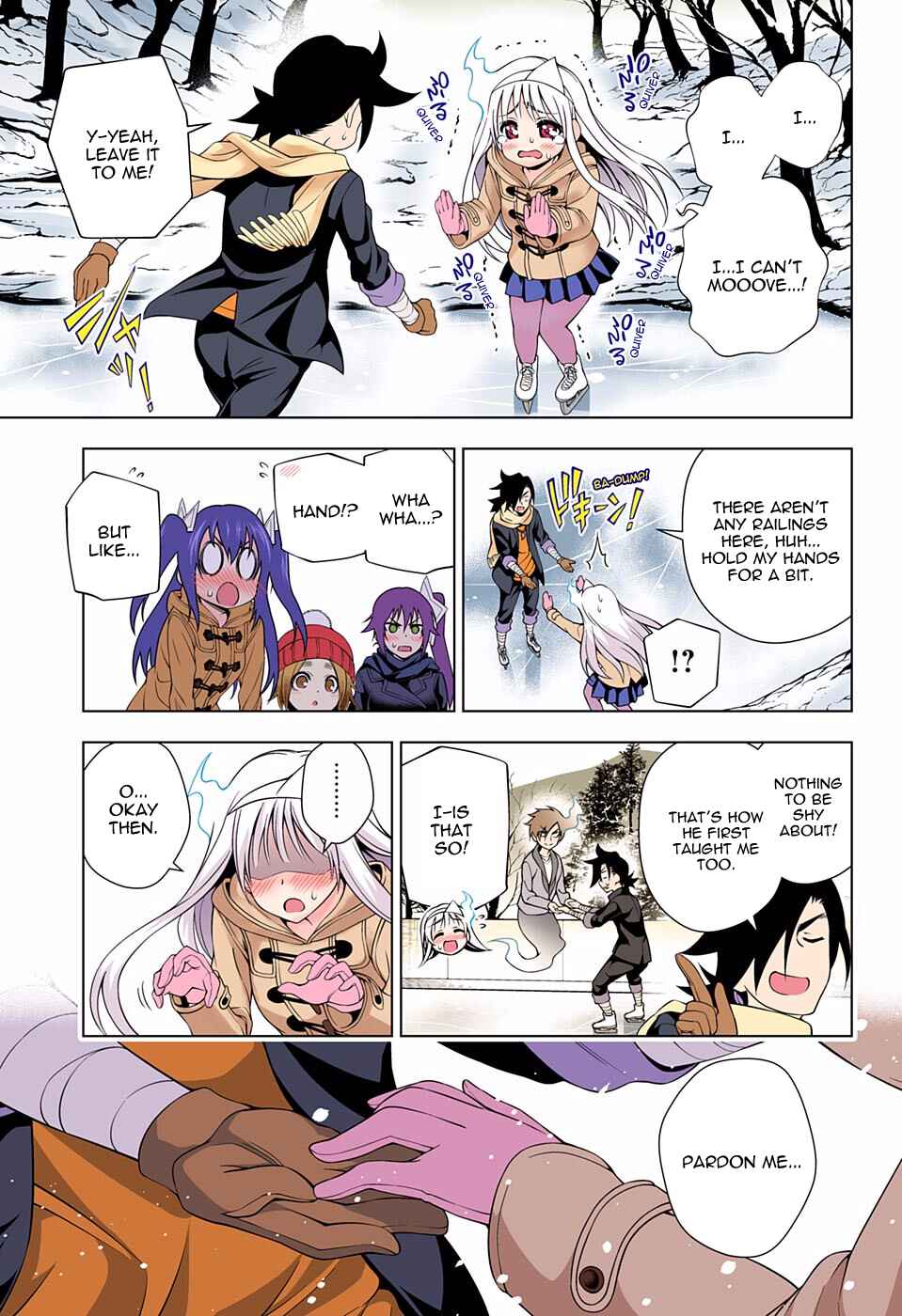 Page 9 Chapter 70 Yuragi-sou no Yuuna-san (Official Colored)