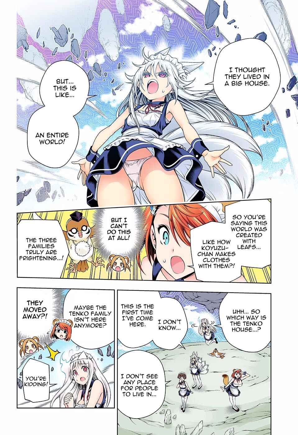 Page 3 Chapter 124 Yuragi-sou no Yuuna-san (Official Colored)