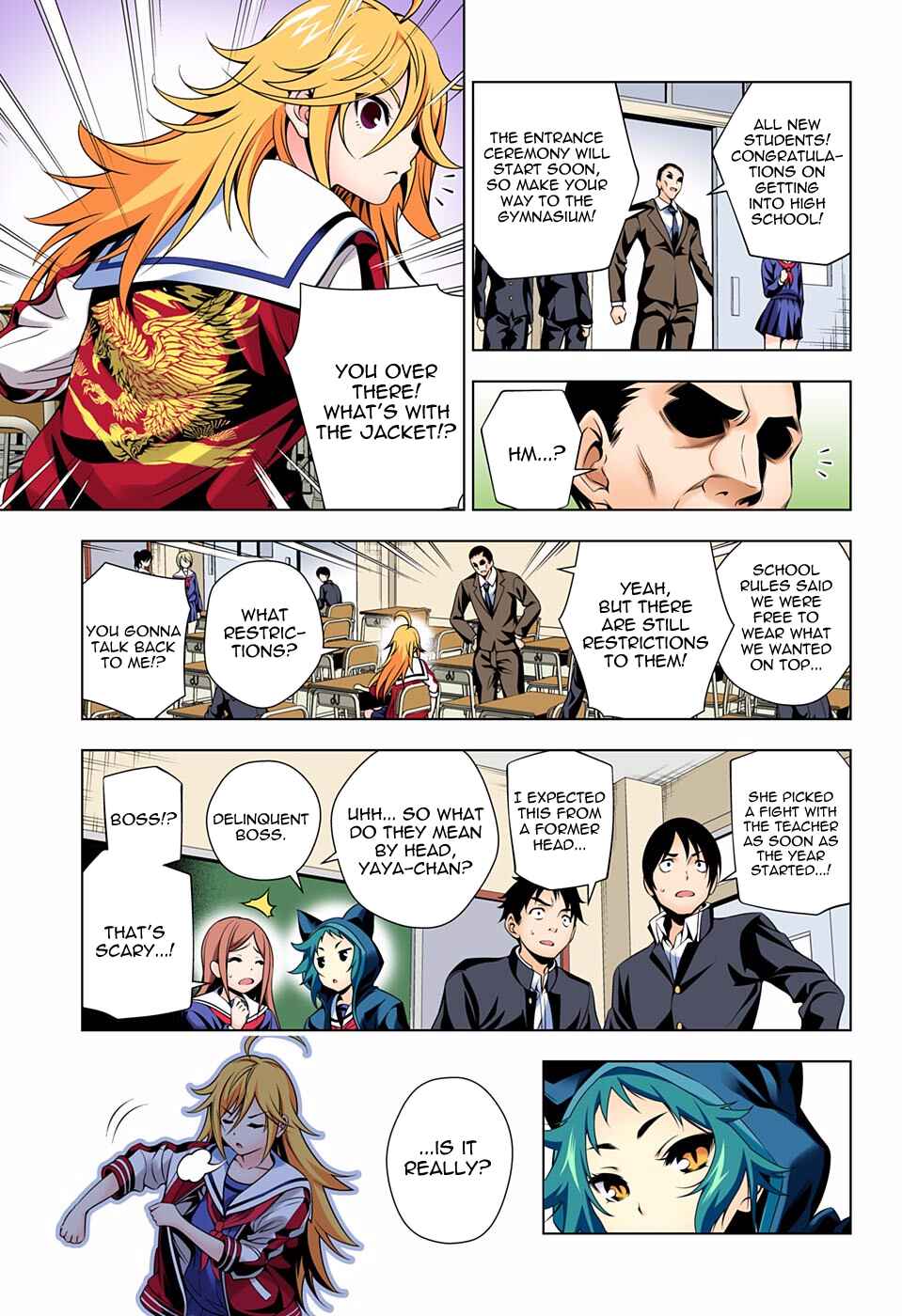 Page 7 Chapter 75 Yuragi-sou no Yuuna-san (Official Colored)