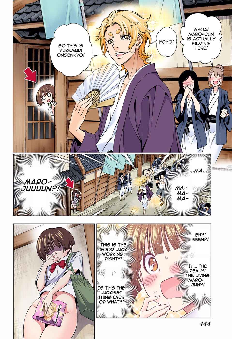 Page 14 Chapter 140 Yuragi-sou no Yuuna-san (Official Colored)