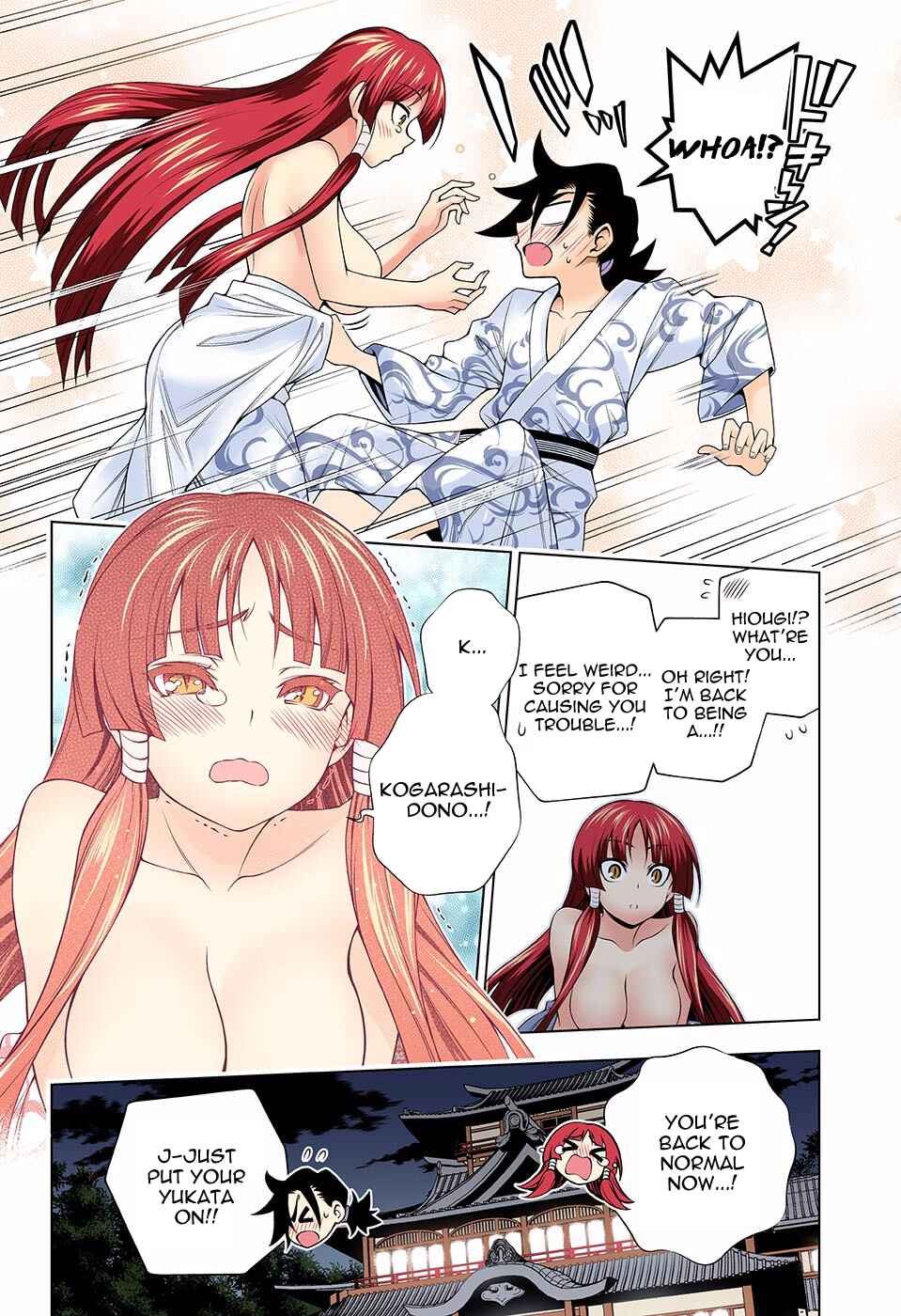 Page 17 Chapter 115 Yuragi-sou no Yuuna-san (Official Colored)