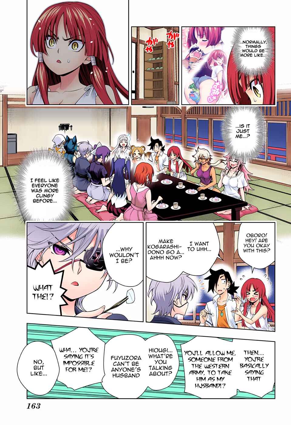 Page 5 Chapter 115 Yuragi-sou no Yuuna-san (Official Colored)