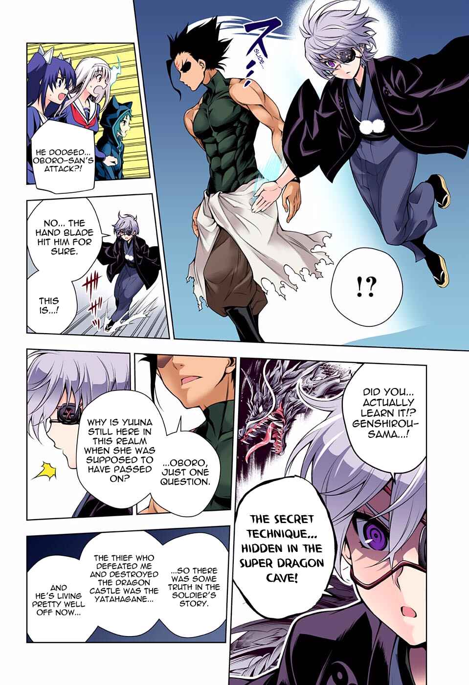 Page 10 Chapter 96 Yuragi-sou no Yuuna-san (Official Colored)