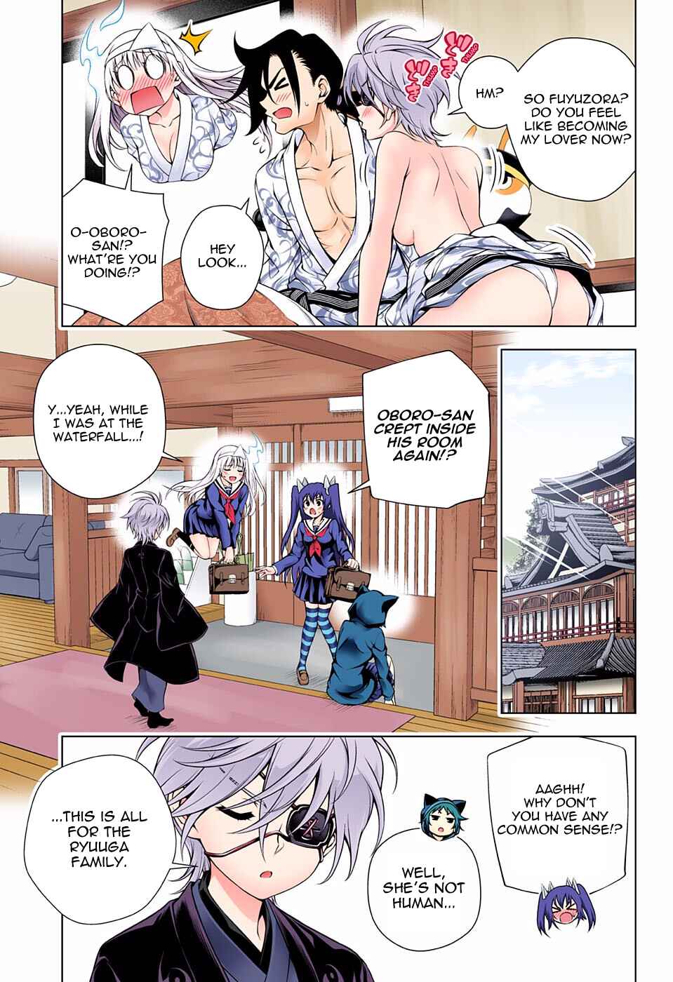 Page 5 Chapter 96 Yuragi-sou no Yuuna-san (Official Colored)