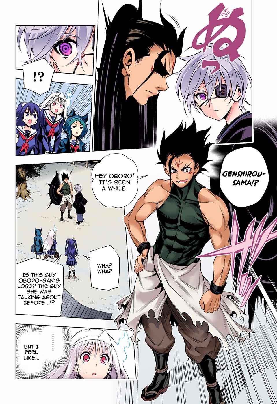 Page 8 Chapter 96 Yuragi-sou no Yuuna-san (Official Colored)