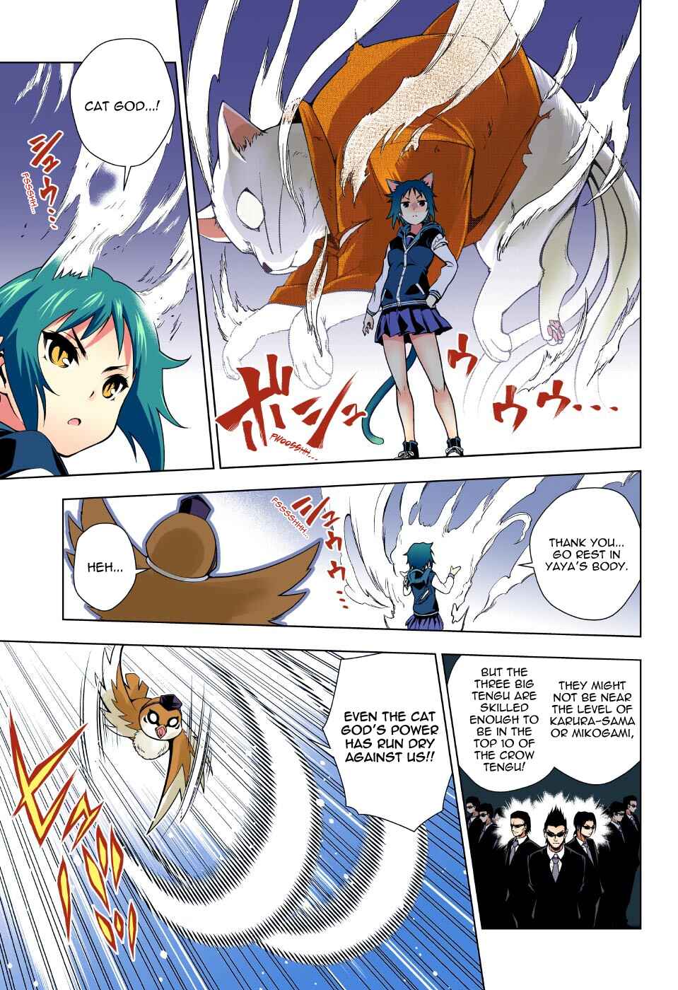 Page 11 Chapter 61 Yuragi-sou no Yuuna-san (Official Colored)
