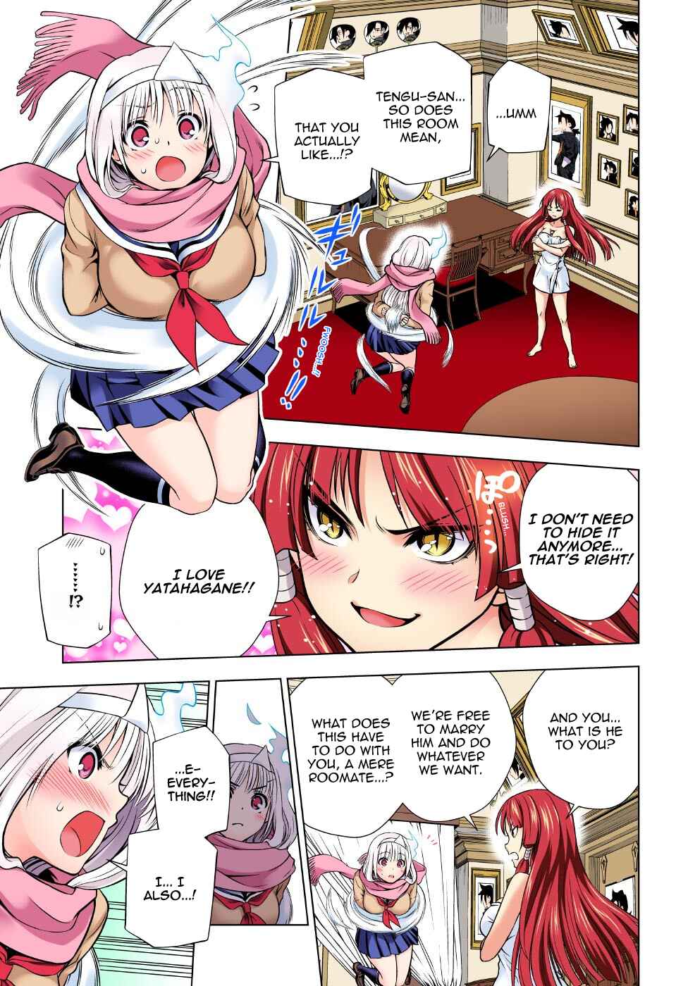Page 7 Chapter 61 Yuragi-sou no Yuuna-san (Official Colored)