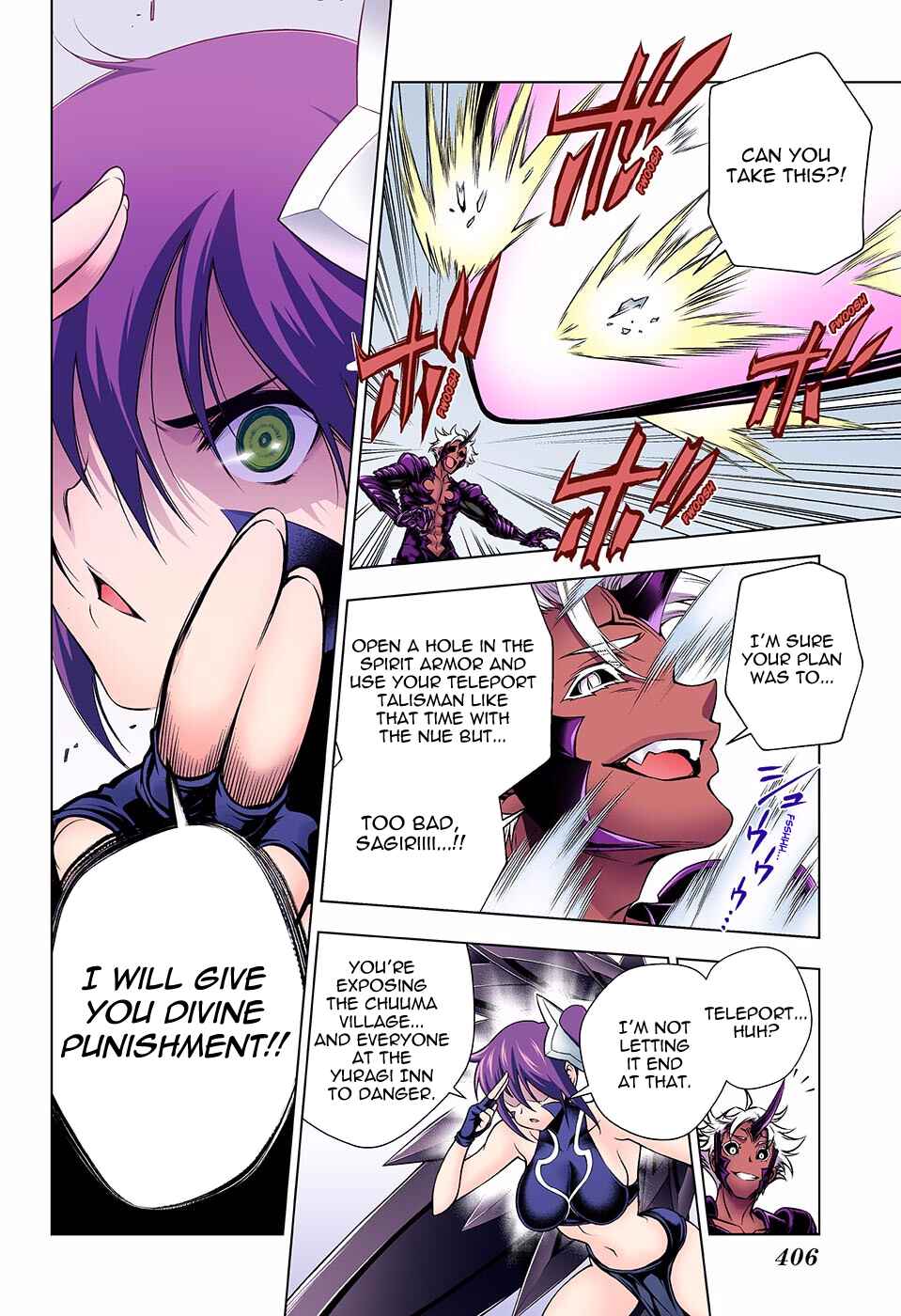 Page 14 Chapter 137 Yuragi-sou no Yuuna-san (Official Colored)