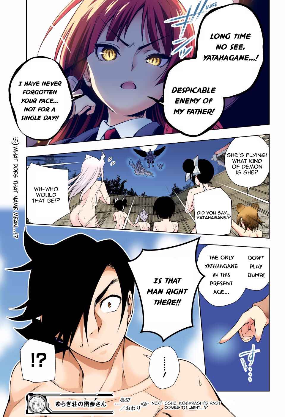 Page 19 Chapter 57 Yuragi-sou no Yuuna-san (Official Colored)