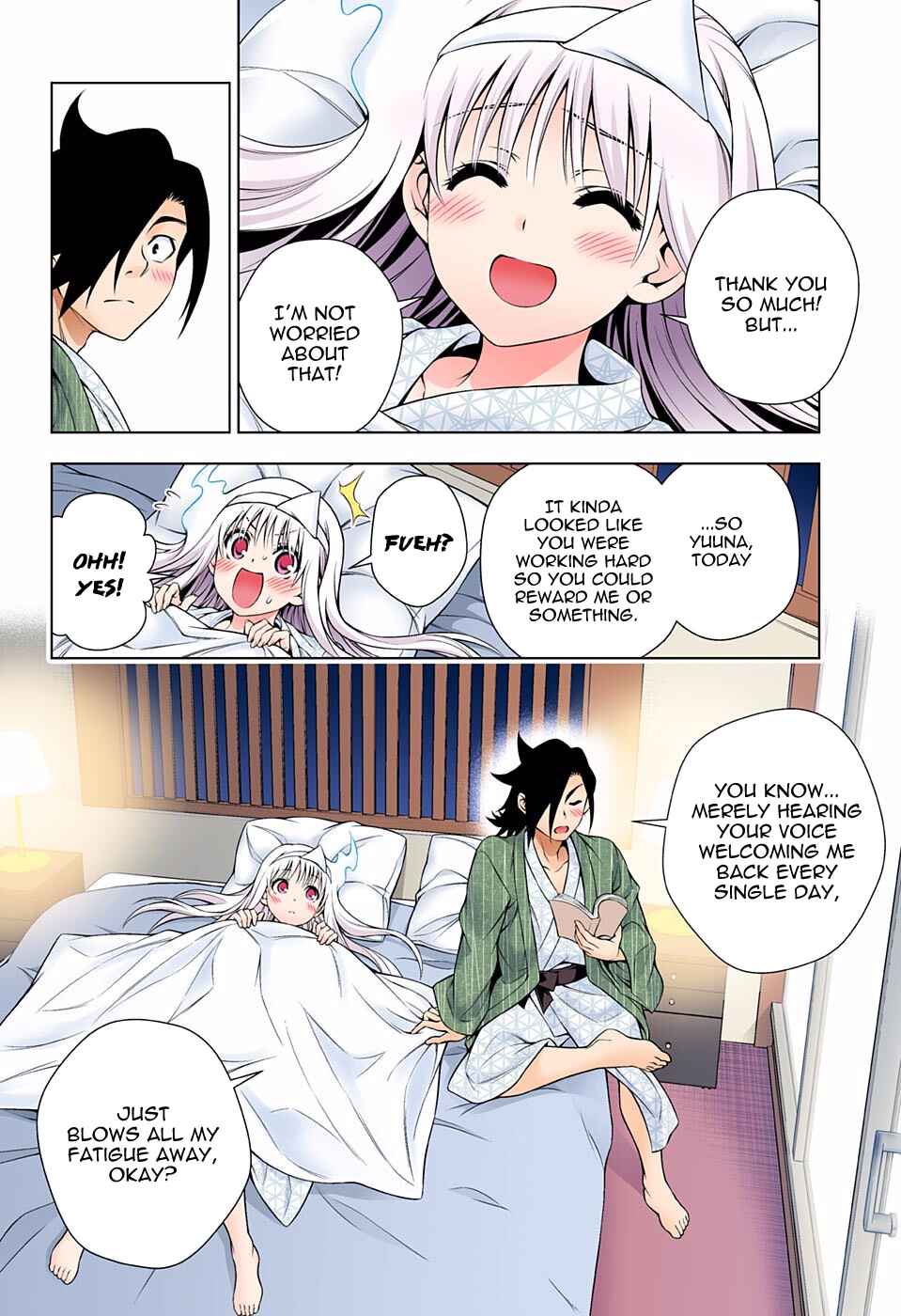 Page 16 Chapter 92 Yuragi-sou no Yuuna-san (Official Colored)