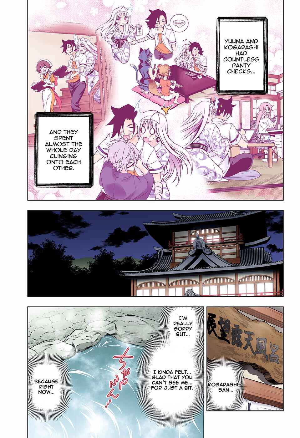 Page 11 Chapter 114 Yuragi-sou no Yuuna-san (Official Colored)